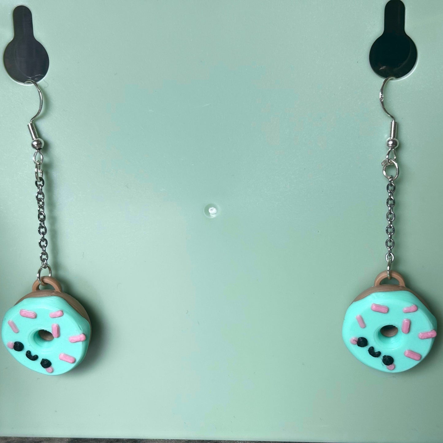 Handmade Kawaii Donut Earrings
