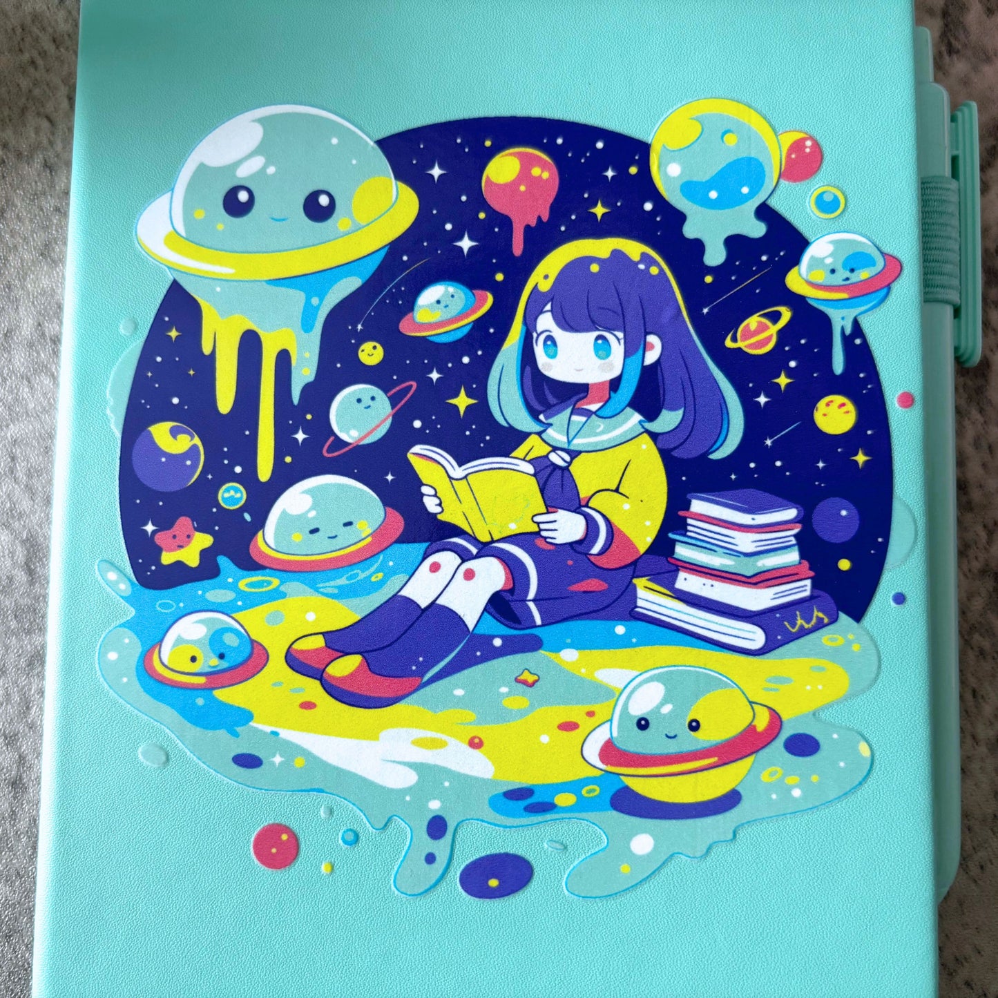 Bookish Slime Girl Journal