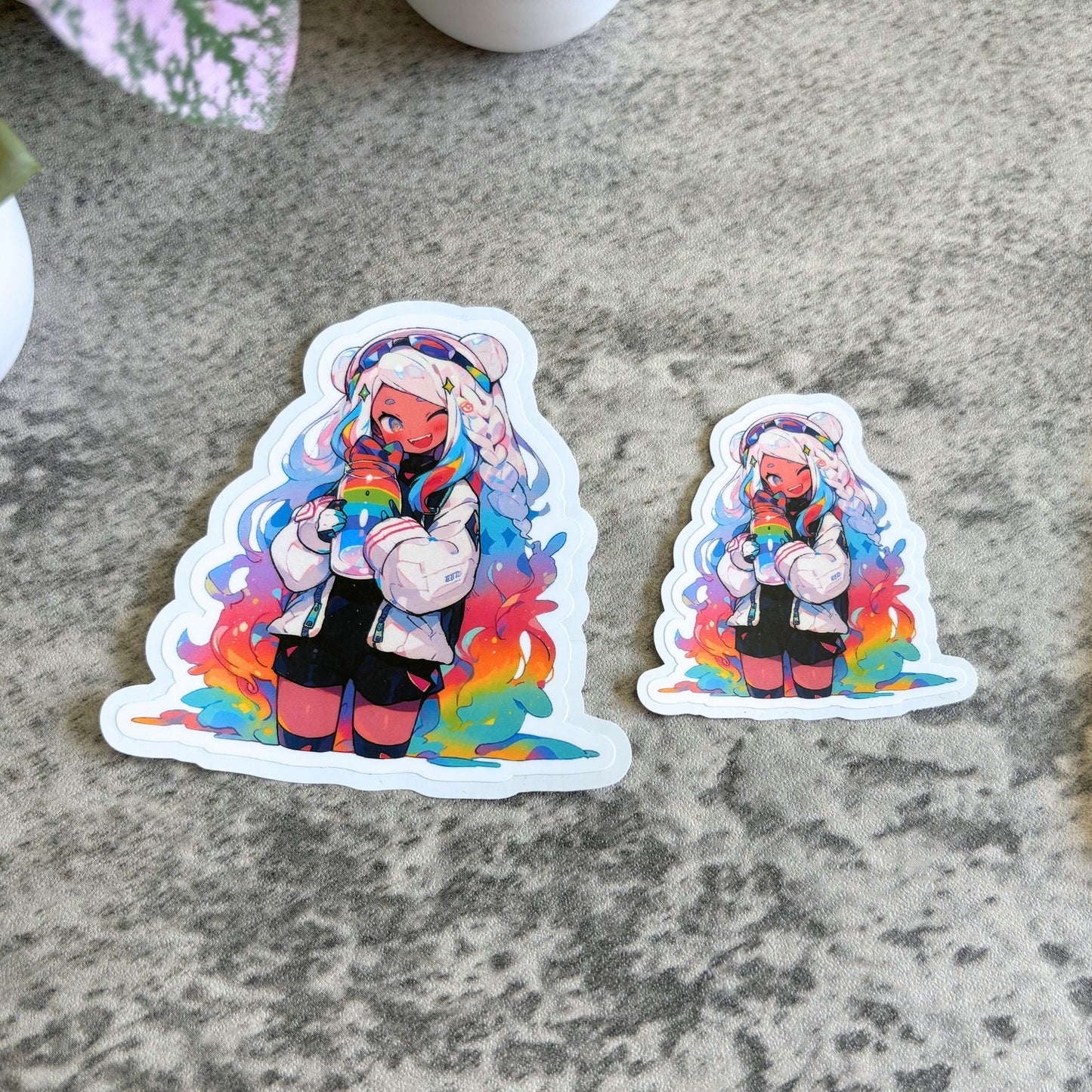 Sunny Slime Girl Sticker