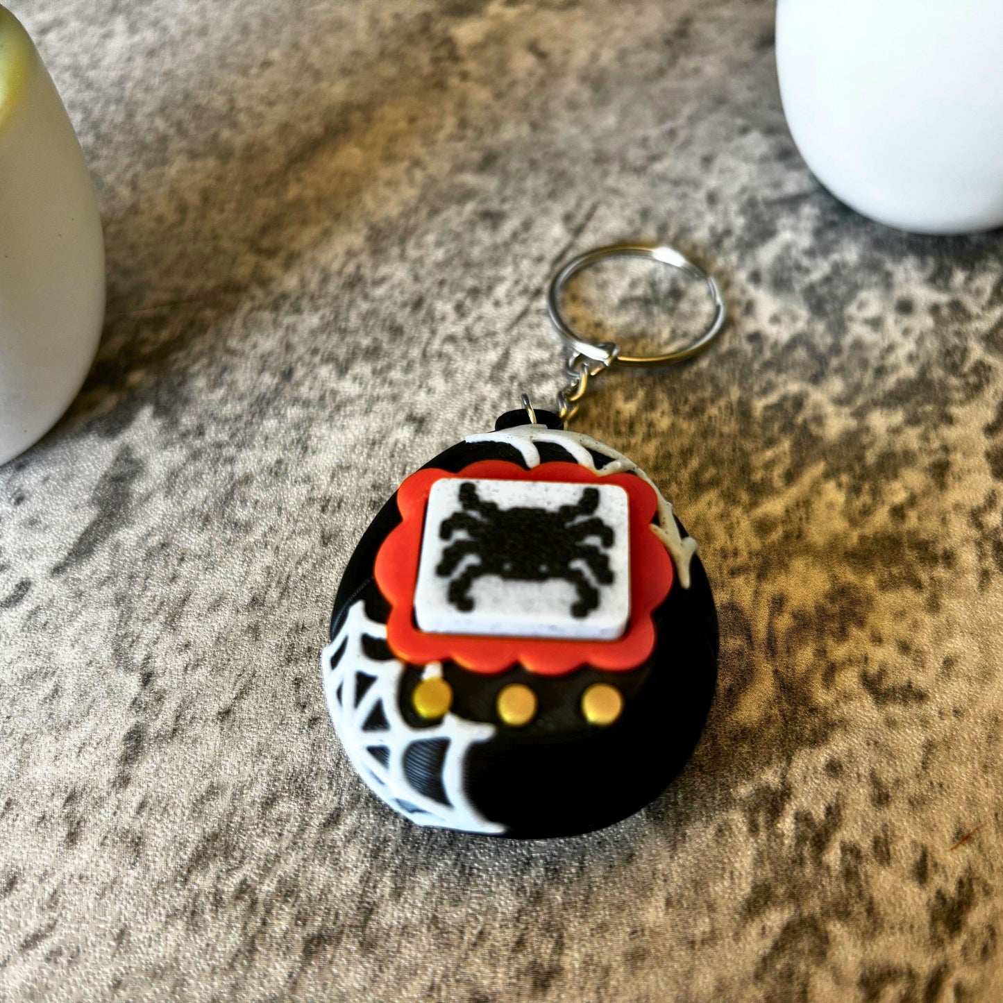 Cute Halloween V-pet Clicker Keychain, Purse, and Backpack Accessory