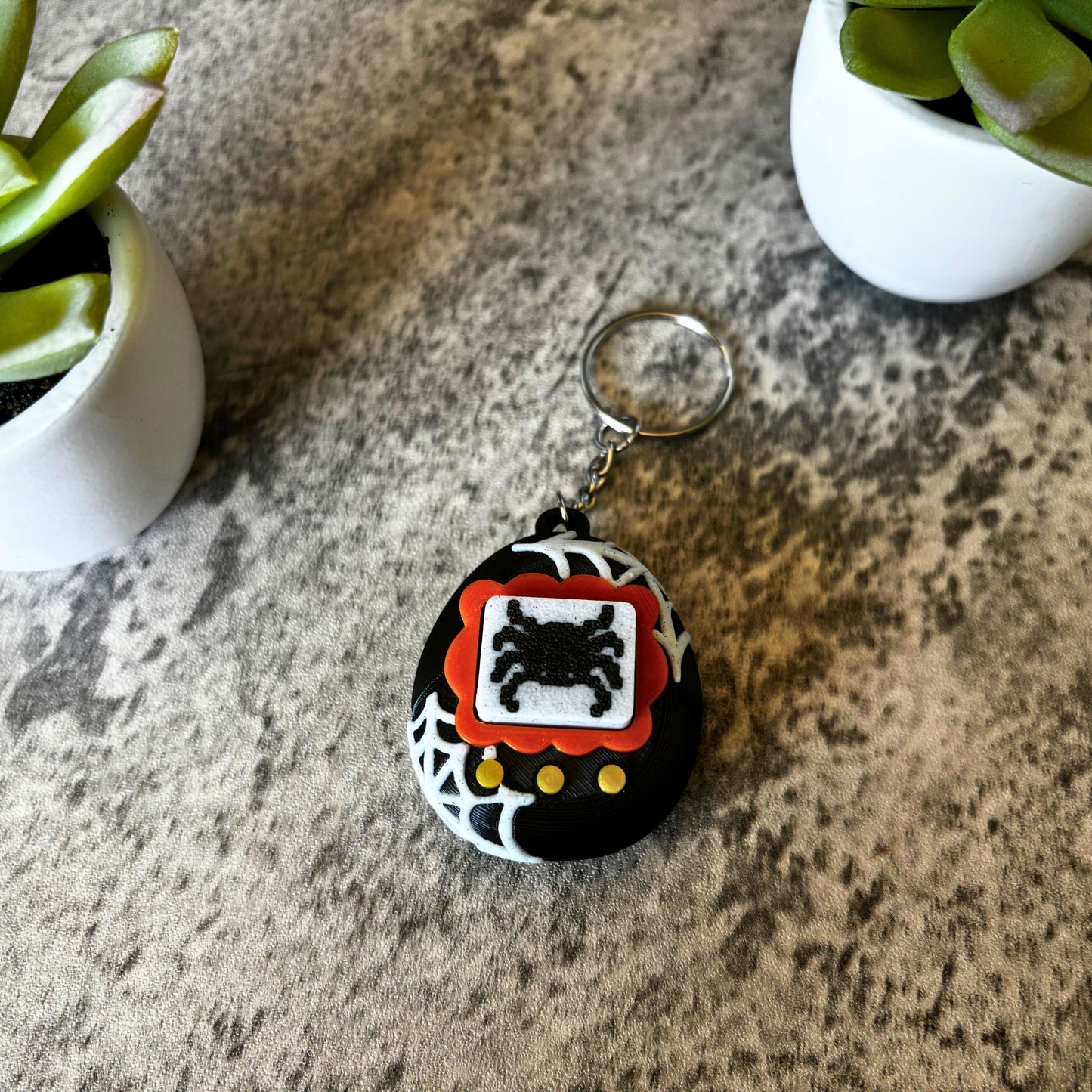 Cute Halloween V-pet Clicker Keychain, Purse, and Backpack Accessory