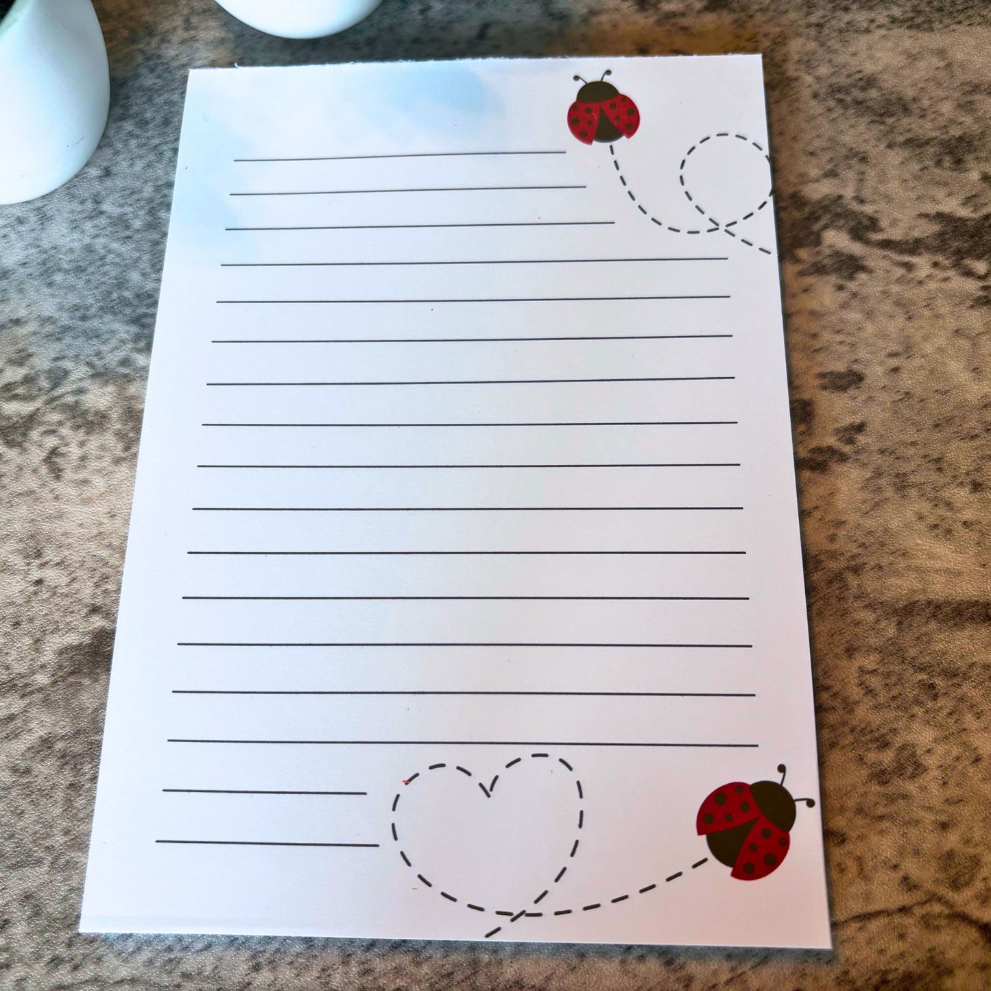 Ladybug Notepad