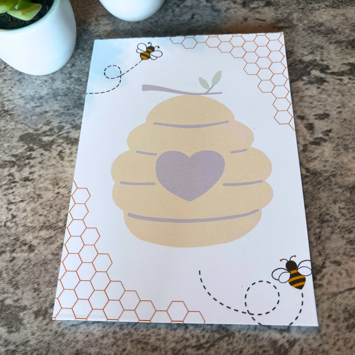 Honey Bees Notepad