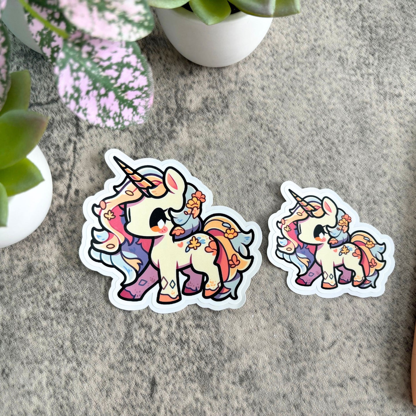 Autumn Unicorn Sticker