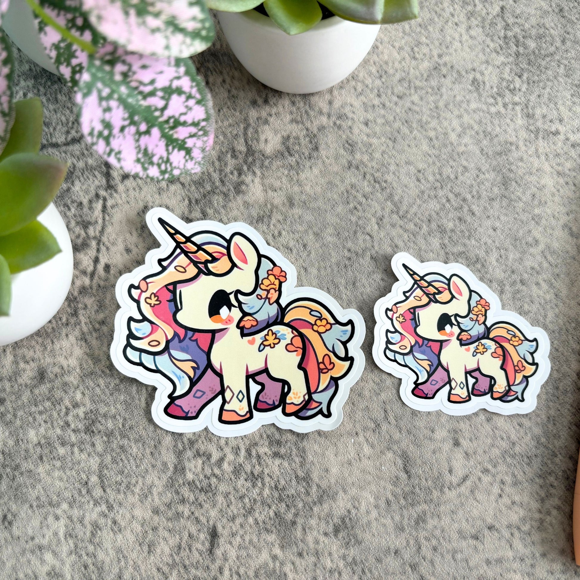 Autumn Unicorn Sticker