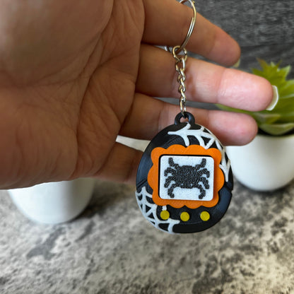 Cute Halloween V-pet Clicker Keychain, Purse, and Backpack Accessory