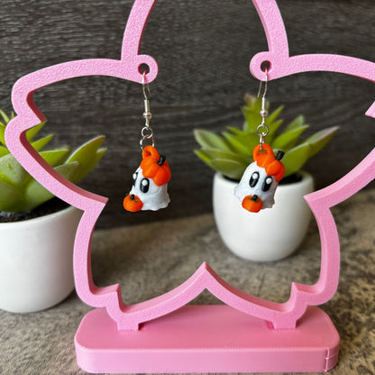 Handmade Spooky Cute Ghost Earrings
