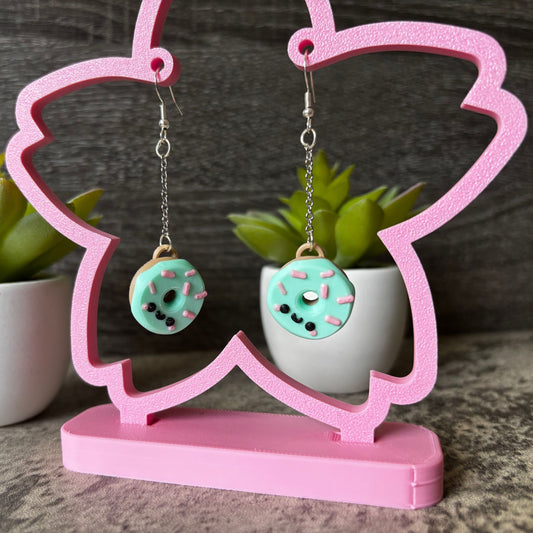 Handmade Kawaii Donut Earrings